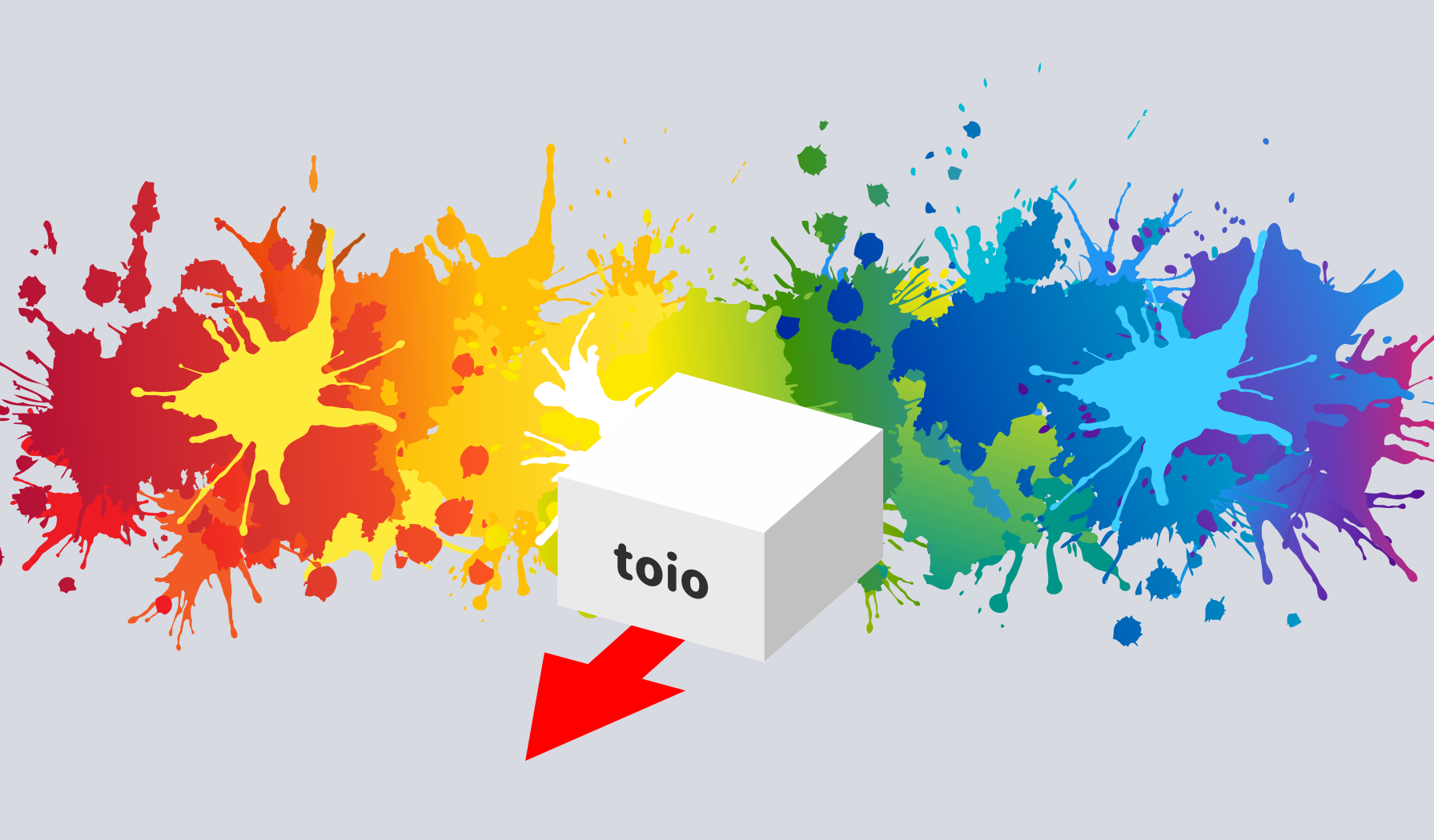 キューブでお絵かき