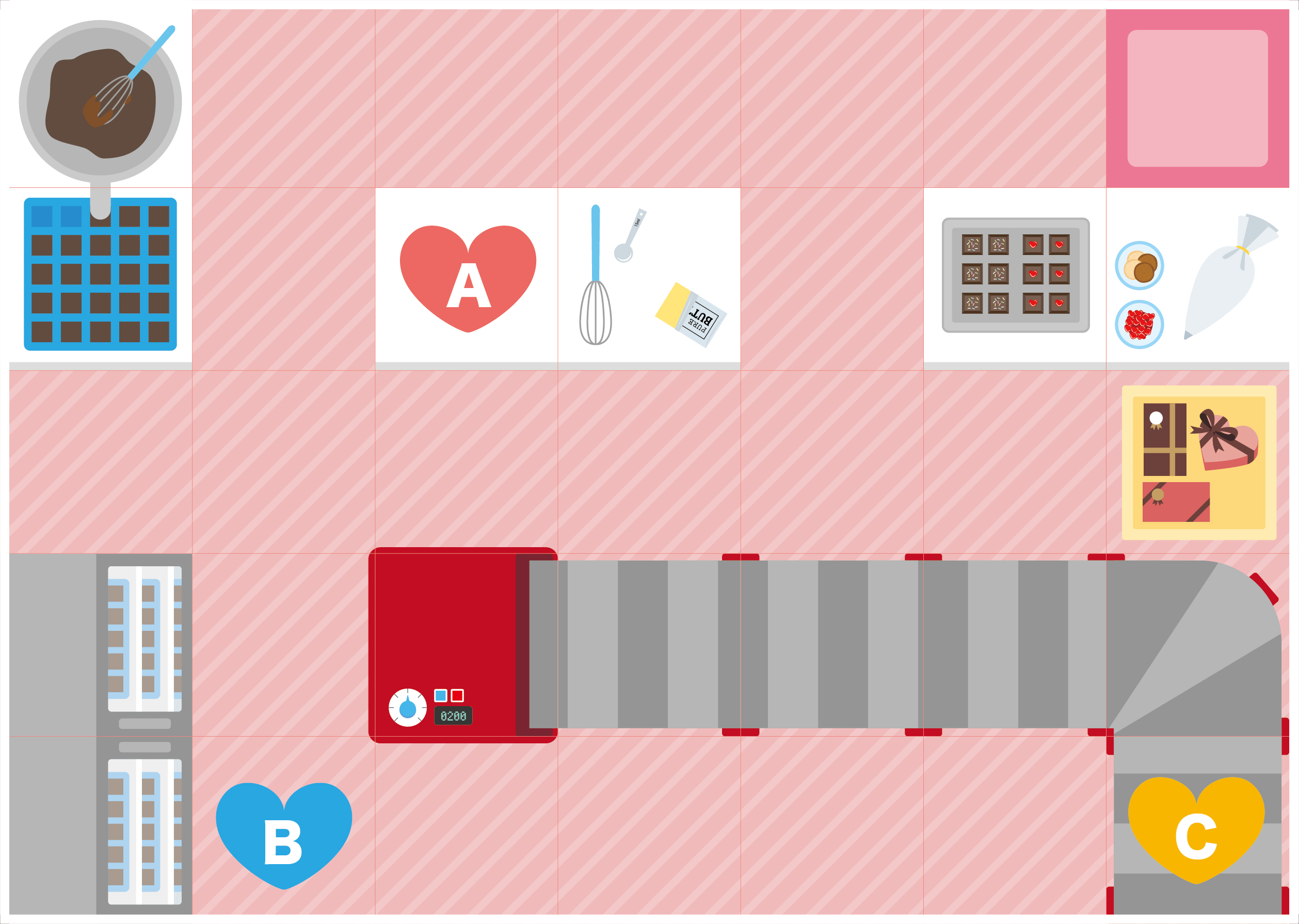 プログラミング体験会「toioでお菓子工場のお手伝い」